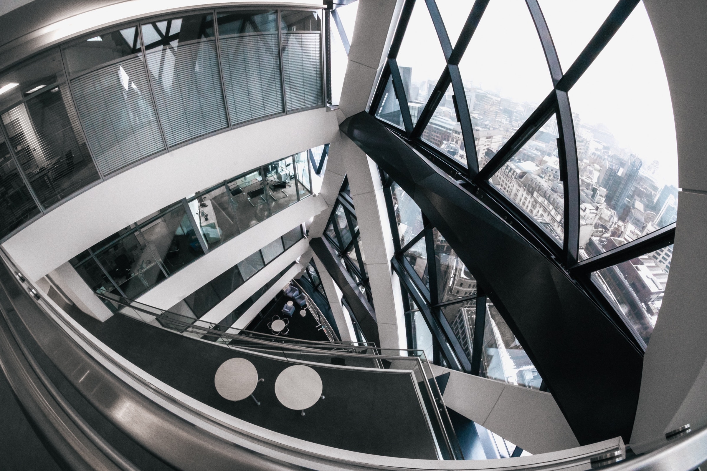 The Gherkin, architectural photograph 06 by Photo Natives.